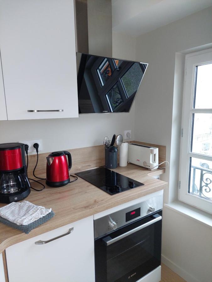 Apartamento Un Brin De Fantaisie Dans Le Centre De Honfleur Exterior foto